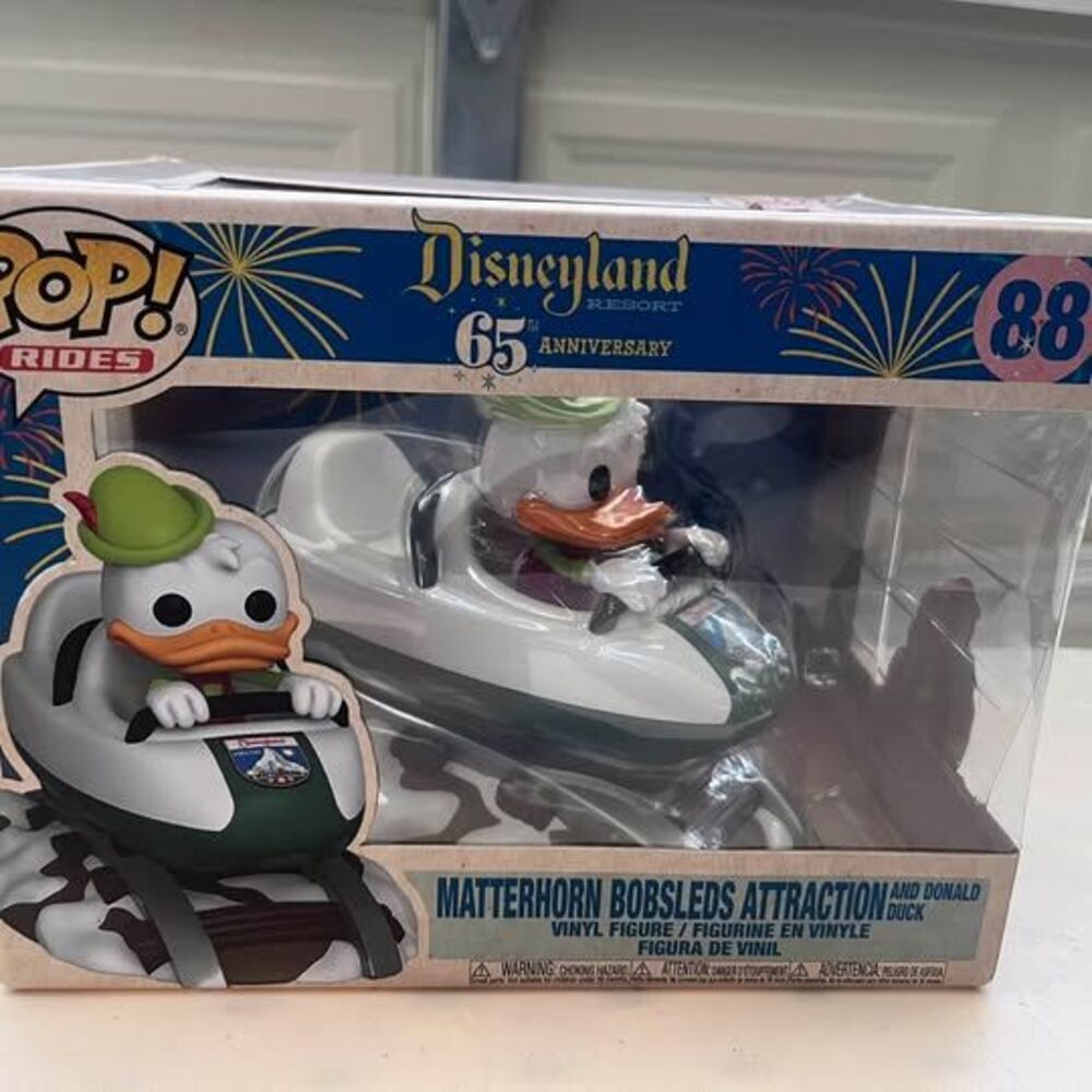 Funko Pop! Rides Disneyland 65th Anniversary Matterhorn Bobsleds Attraction and